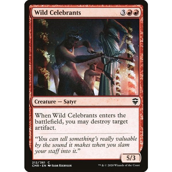 Magic: The Gathering Wild Celebrants (212) Near Mint