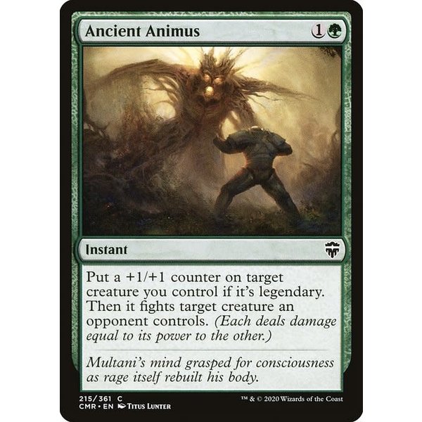 Magic: The Gathering Ancient Animus (215) Lightly Played Foil