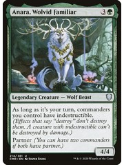 Magic: The Gathering Anara, Wolvid Familiar (214) Near Mint