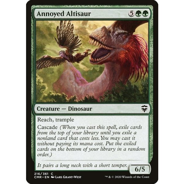 Magic: The Gathering Annoyed Altisaur (216) Near Mint