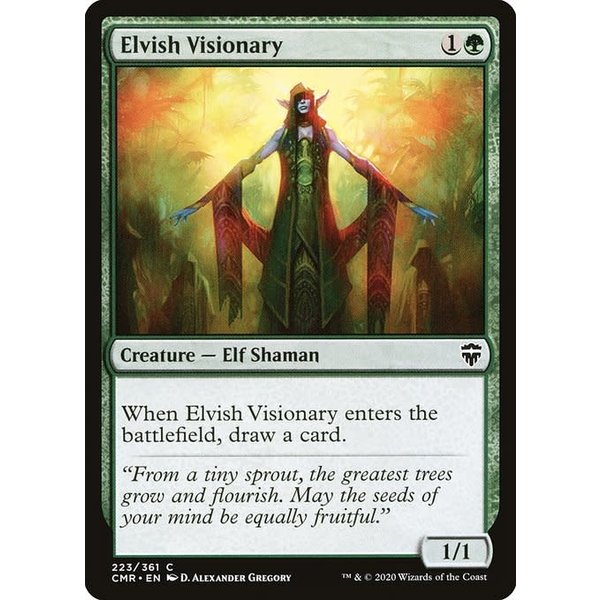 Magic: The Gathering Elvish Visionary (223) Near Mint