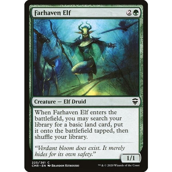 Magic: The Gathering Farhaven Elf (225) Near Mint