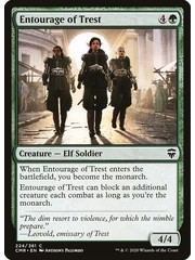 Magic: The Gathering Entourage of Trest (224) Near Mint Foil
