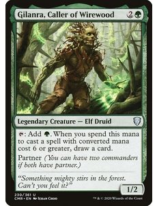 Magic: The Gathering Gilanra, Caller of Wirewood (230) Near Mint