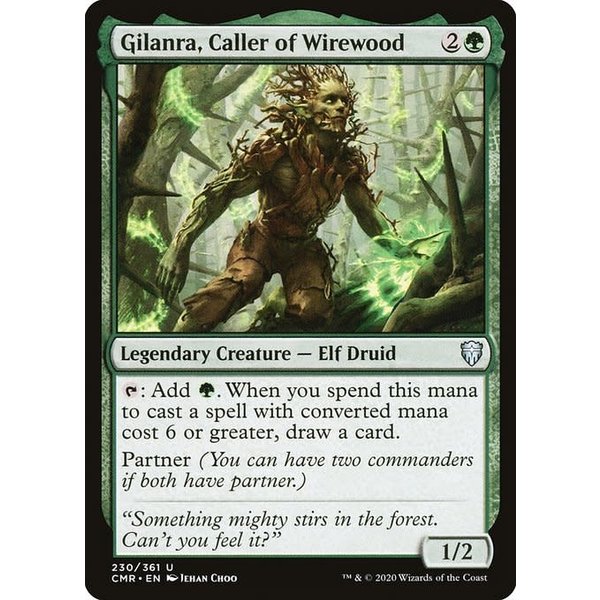 Magic: The Gathering Gilanra, Caller of Wirewood (230) Near Mint