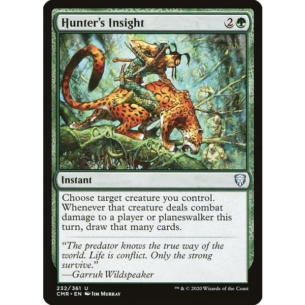 Magic: The Gathering Hunter's Insight (232) Near Mint
