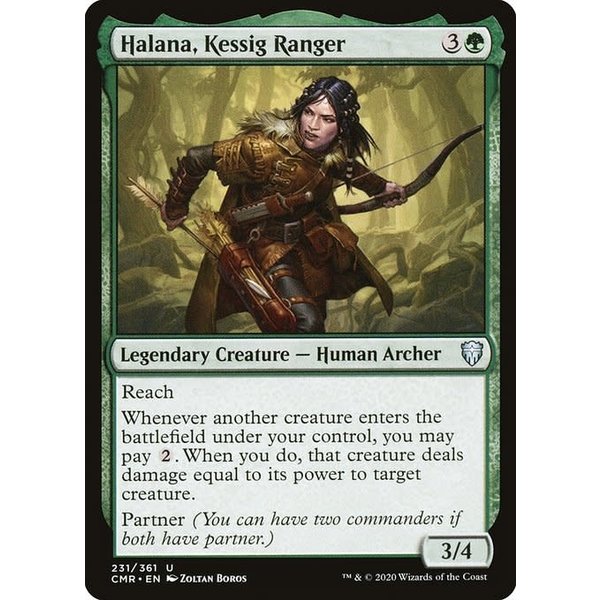 Magic: The Gathering Halana, Kessig Ranger (231) Near Mint