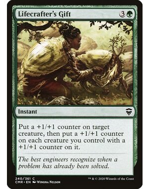 Magic: The Gathering Lifecrafter's Gift (240) Near Mint Foil