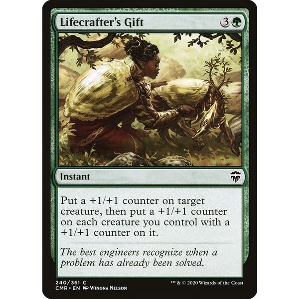 Magic: The Gathering Lifecrafter's Gift (240) Near Mint Foil