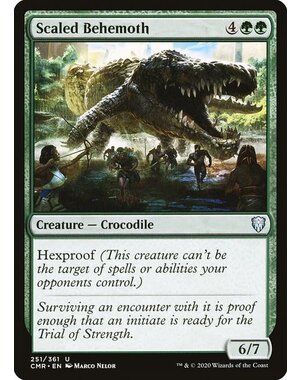 Magic: The Gathering Scaled Behemoth (251) Near Mint