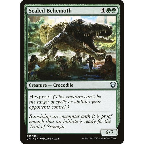 Magic: The Gathering Scaled Behemoth (251) Near Mint