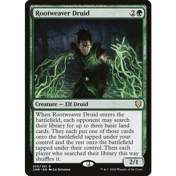 Magic: The Gathering Rootweaver Druid (250) Near Mint