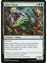 Magic: The Gathering Sifter Wurm (254) Near Mint