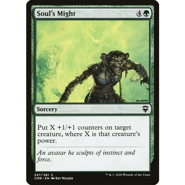 Magic: The Gathering Soul's Might (257) Near Mint Foil