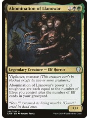 Magic: The Gathering Abomination of Llanowar (265) Near Mint