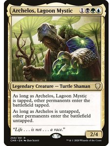 Magic: The Gathering Archelos, Lagoon Mystic (268) Near Mint