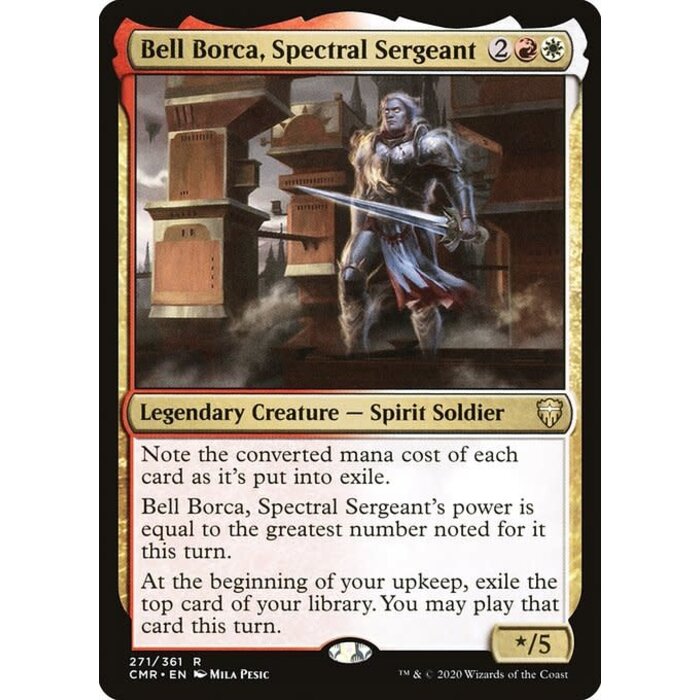 Magic: The Gathering Bell Borca, Spectral Sergeant (271) Lightly Played Foil