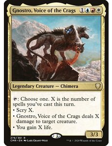 Magic: The Gathering Gnostro, Voice of the Crags (276) Lightly Played Foil