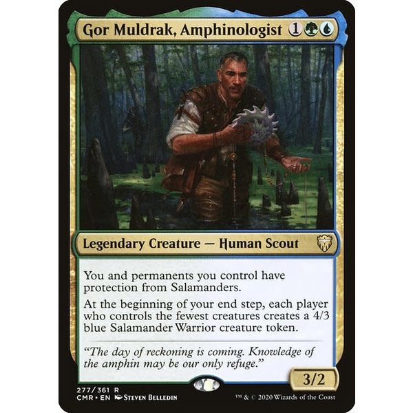 Magic: The Gathering Gor Muldrak, Amphinologist (277) Lightly Played