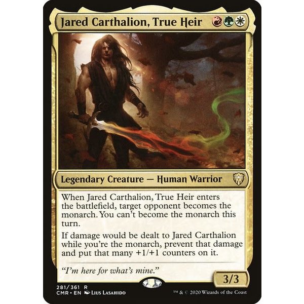 Magic: The Gathering Jared Carthalion, True Heir (281) Near Mint