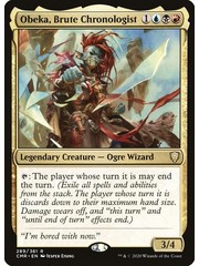 Magic: The Gathering Obeka, Brute Chronologist (289) Near Mint
