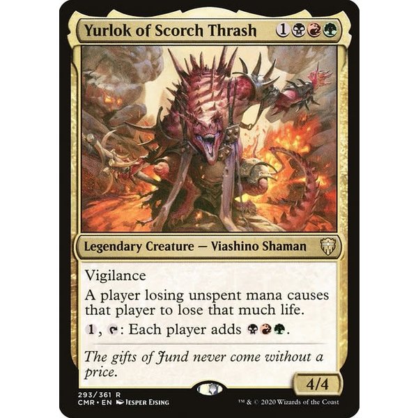 Magic: The Gathering Yurlok of Scorch Thrash (293) Lightly Played