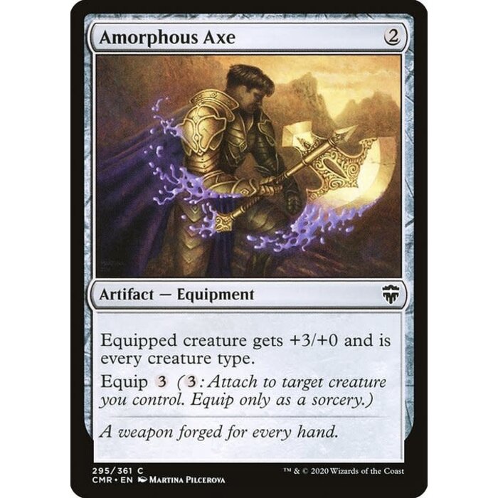 Magic: The Gathering Amorphous Axe (295) Near Mint Foil