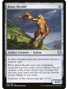 Magic: The Gathering Brass Herald (301) Near Mint