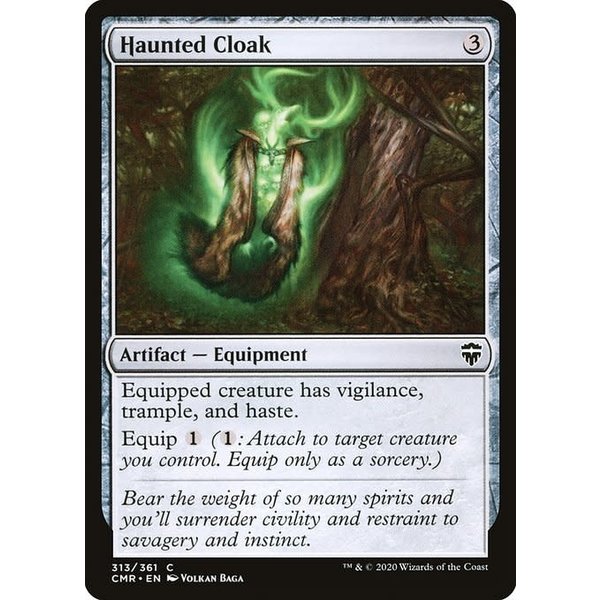 Magic: The Gathering Haunted Cloak (313) Near Mint