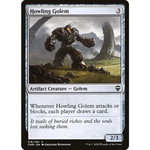 Magic: The Gathering Howling Golem (316) Near Mint Foil