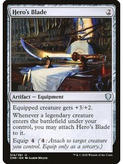 Magic: The Gathering Hero's Blade (314) Near Mint