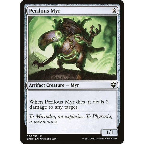 Magic: The Gathering Perilous Myr (330) Near Mint Foil