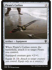 Magic: The Gathering Pirate's Cutlass (333) Near Mint