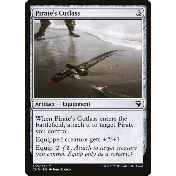 Magic: The Gathering Pirate's Cutlass (333) Near Mint