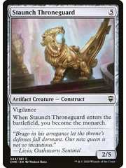 Magic: The Gathering Staunch Throneguard (344) Near Mint