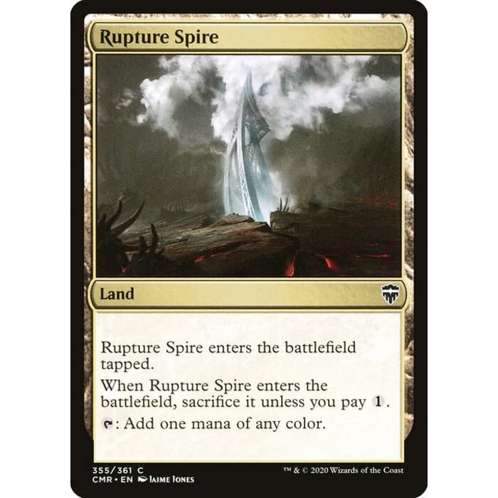 Magic: The Gathering Rupture Spire (355) Near Mint Foil