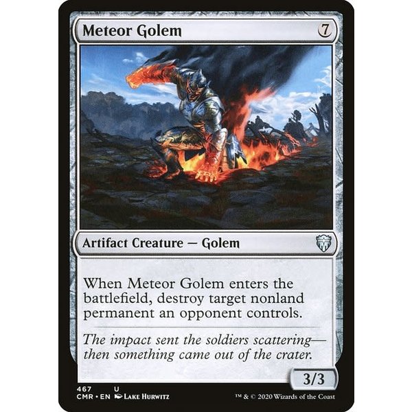 Magic: The Gathering Meteor Golem (467) Near Mint