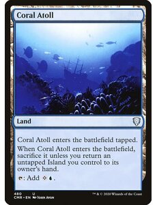 Magic: The Gathering Coral Atoll (480) Near Mint