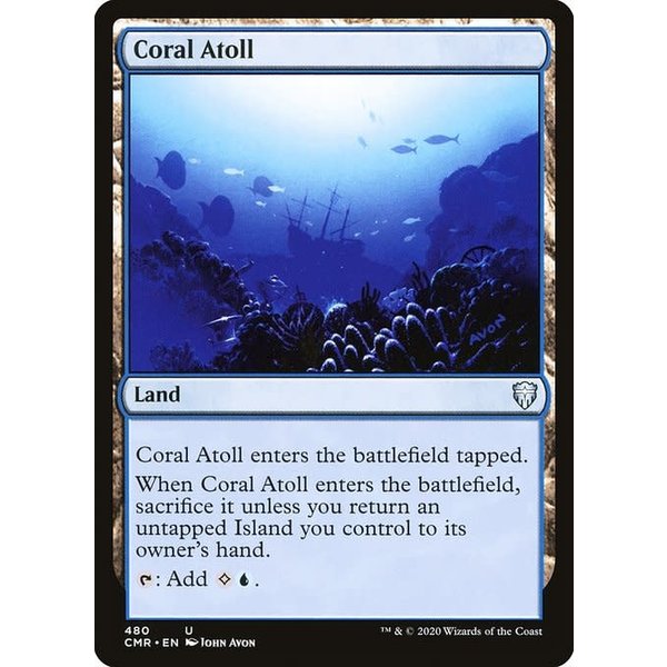 Magic: The Gathering Coral Atoll (480) Near Mint