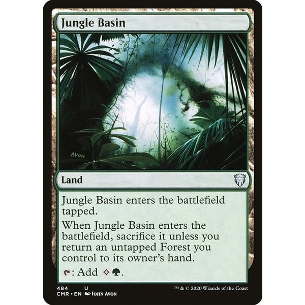 Magic: The Gathering Jungle Basin (484) Near Mint