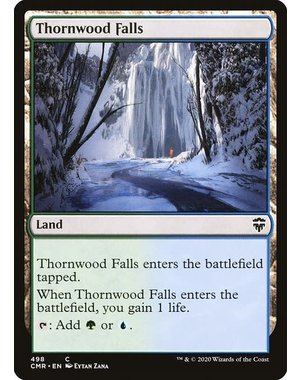 Magic: The Gathering Thornwood Falls (498) Near Mint