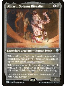 Magic: The Gathering Alharu, Solemn Ritualist (Foil Etched) (548) Lightly Played Foil