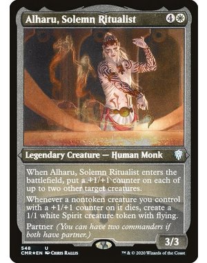 Magic: The Gathering Alharu, Solemn Ritualist (Foil Etched) (548) Lightly Played Foil
