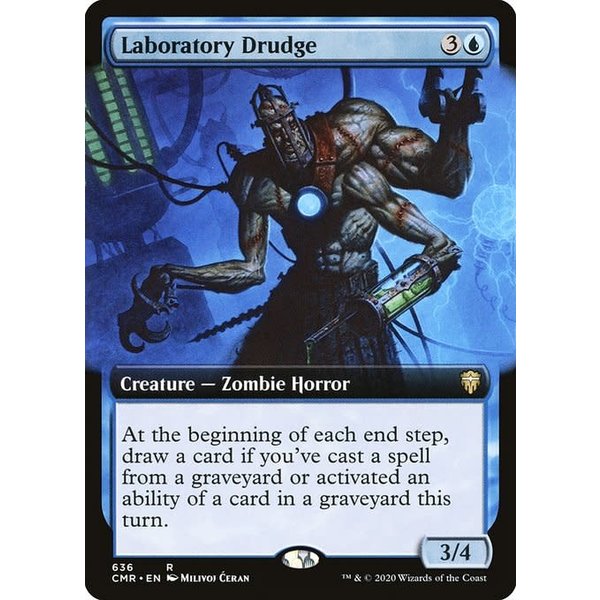Magic: The Gathering Laboratory Drudge (Extended Art) (636) Lightly Played