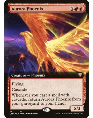 Magic: The Gathering Aurora Phoenix (Extended Art) (660) Lightly Played Foil