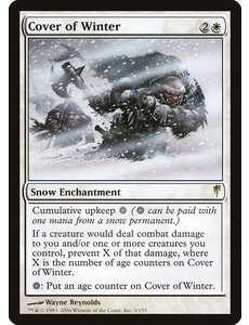 Magic: The Gathering Cover of Winter (003) Moderately Played