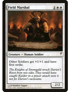 Magic: The Gathering Field Marshal (005) Damaged