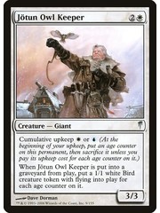 Magic: The Gathering Jotun Owl Keeper (009) Moderately Played