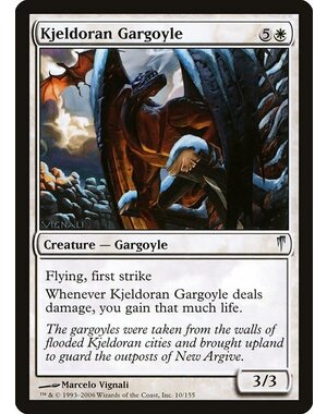Magic: The Gathering Kjeldoran Gargoyle (010) Damaged