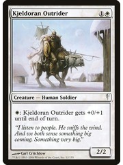 Magic: The Gathering Kjeldoran Outrider (012) Moderately Played